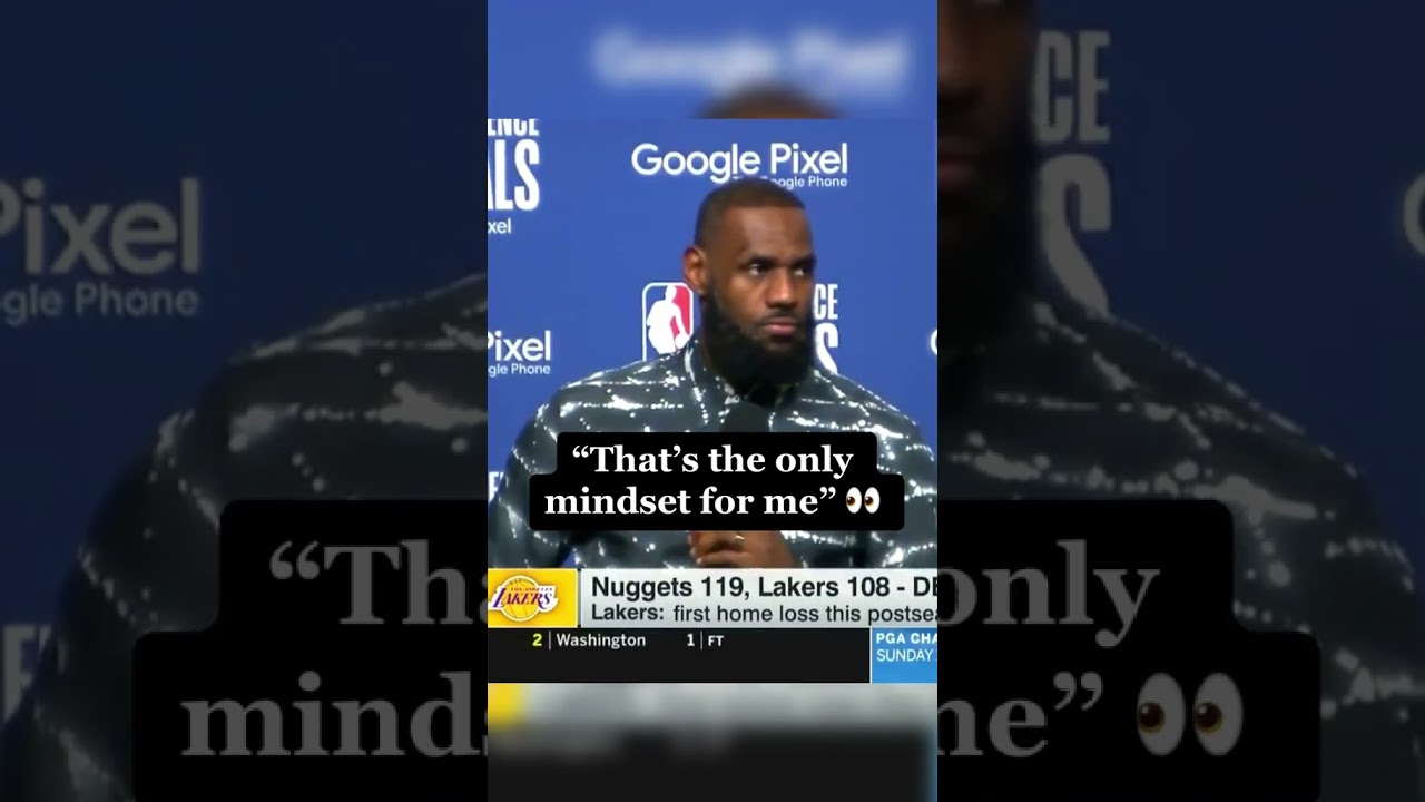 LeBron's Unbreakable Mindset After 0-3 Downfall 👀