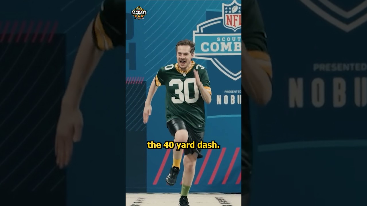 Running the 40-Yard Dash at the 2025 NFL Draft 🏃‍♂️