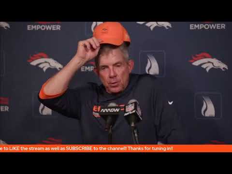 Denver Broncos HC Sean Payton PRESS CONFERENCE Following Denver Broncos Win over Houston Texans!!