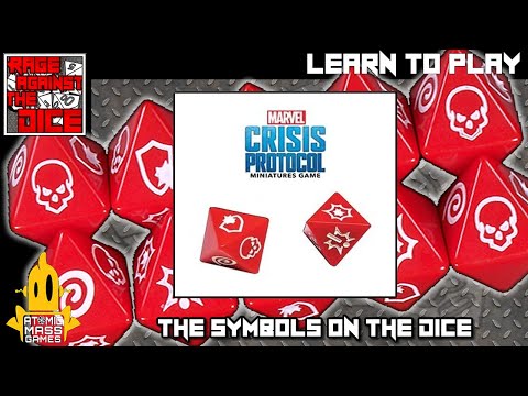 Marvel Crisis Protocol: Let's take a look at the Dice needed and their symbols (How to play)