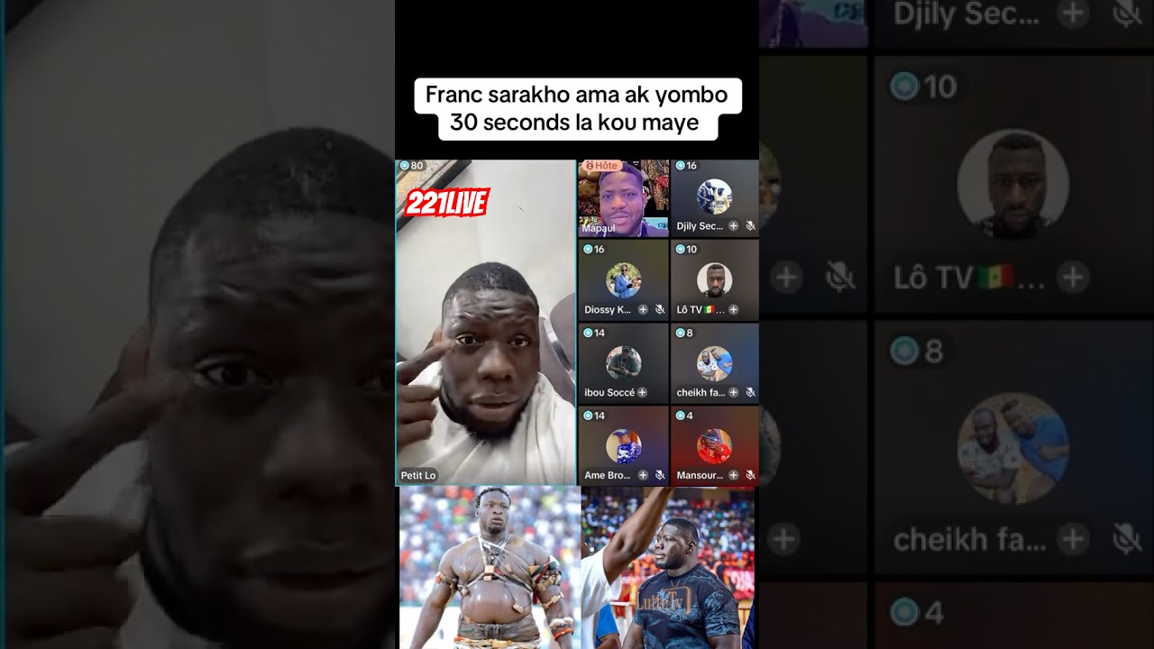 Franc Menace Ama Balde in 30s 😱