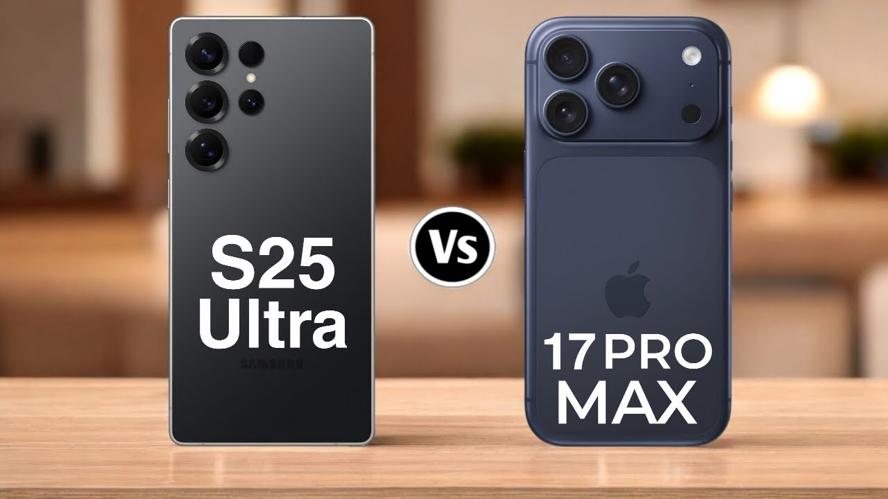 Galaxy S25 Ultra vs iPhone 17 Pro Max 📱