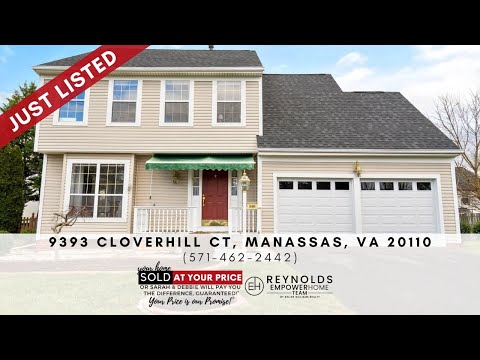 9393 Cloverhill Court, Manassas, VA 20110 EmpowerHome Team (571) 462-2442