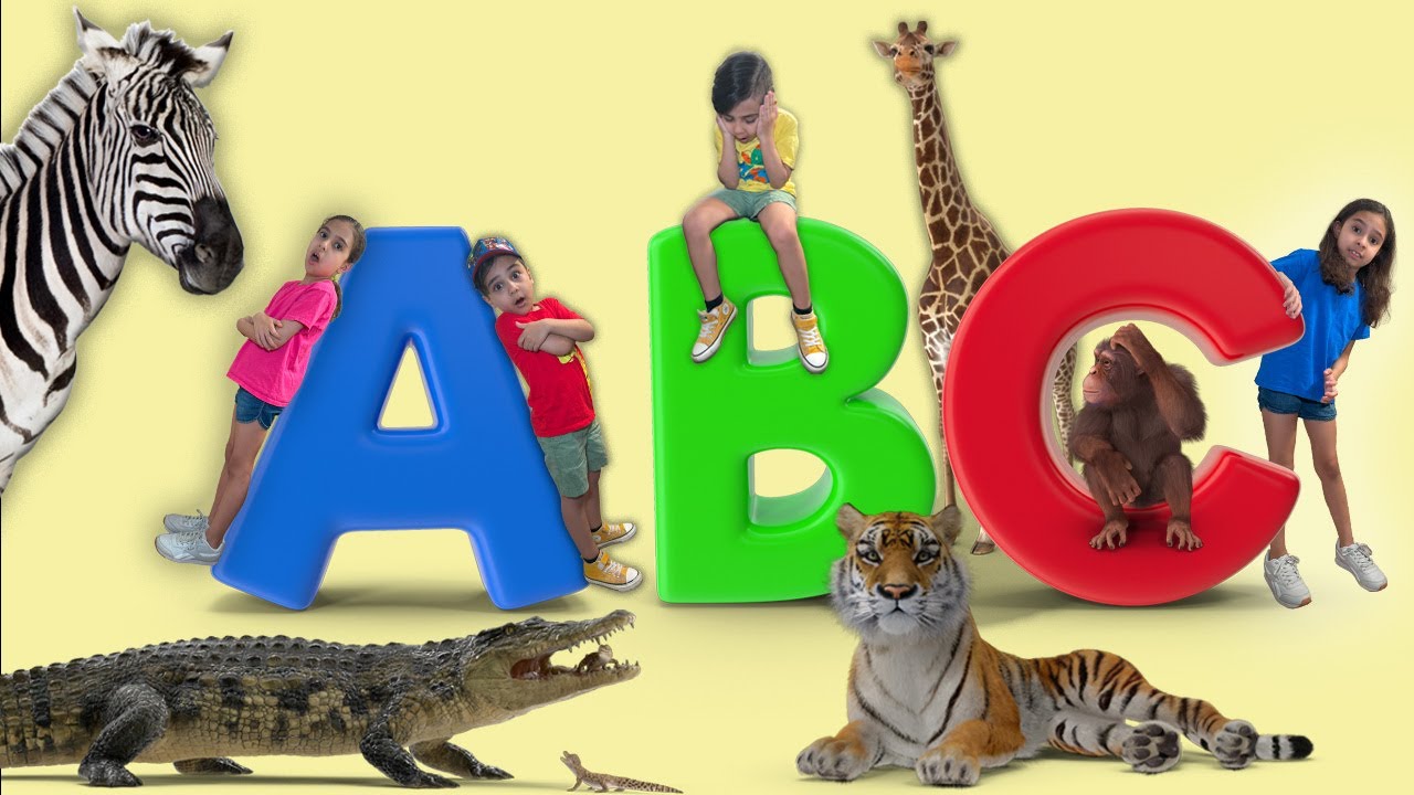 Learn ABC Animals with Atrin & Soren 🐾