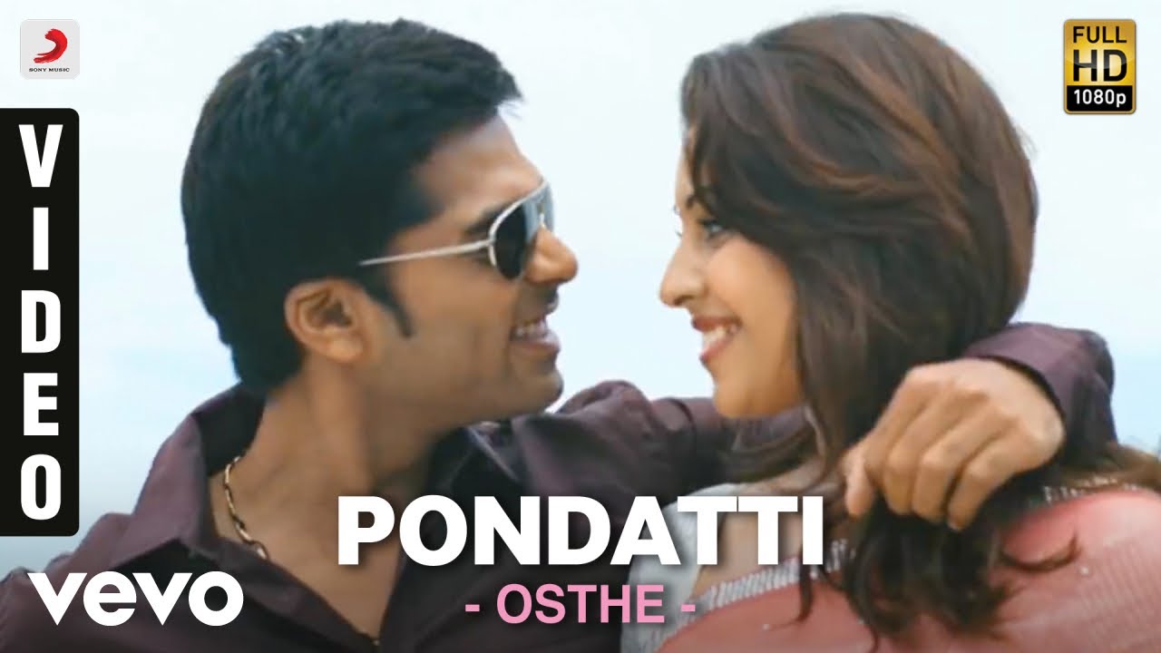 Osthe - Pondatti Tamil Video | STR, Thaman 🎶