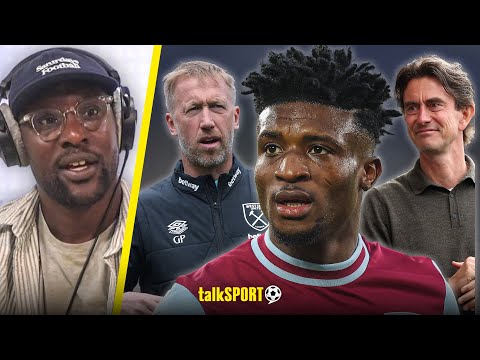 "SELLABLE!" Carlton Cole UNDERSTANDS why West Ham are selling Mohammed Kudus to Spurs for £55m!
