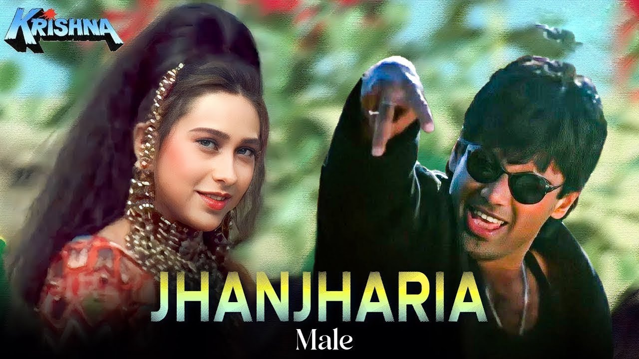Usse Nazar Mili Beech Bazaar Mein - Jhanjharia Male | Krishna | Suniel Shetty, Karisma Kapoor 🎶