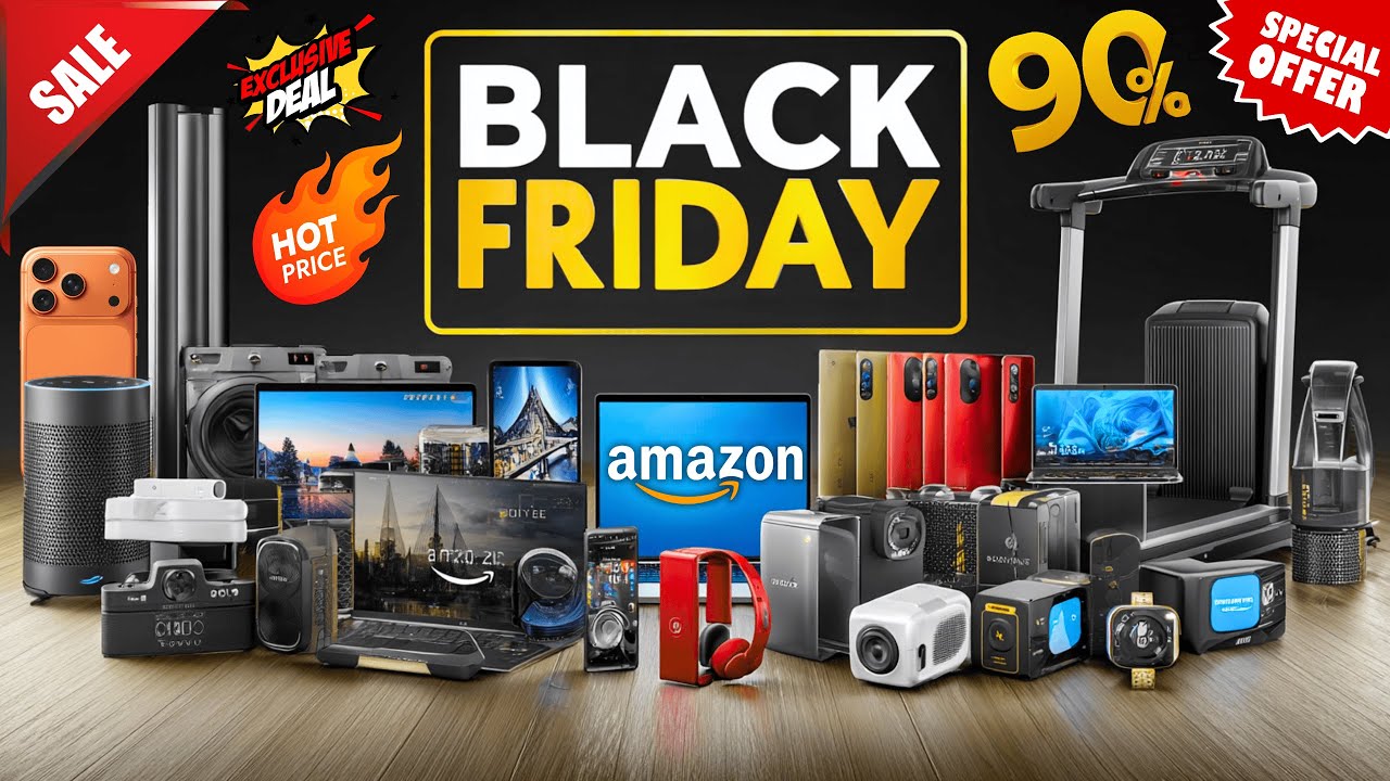 TOP 50 BEST Black Friday Deals on Amazon 2025 (Fast Roundup!)