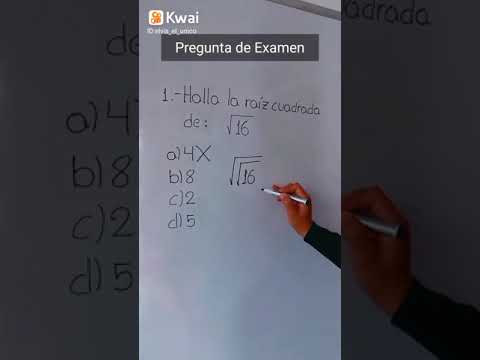 Pregunta de Examen para secundaria y prepa