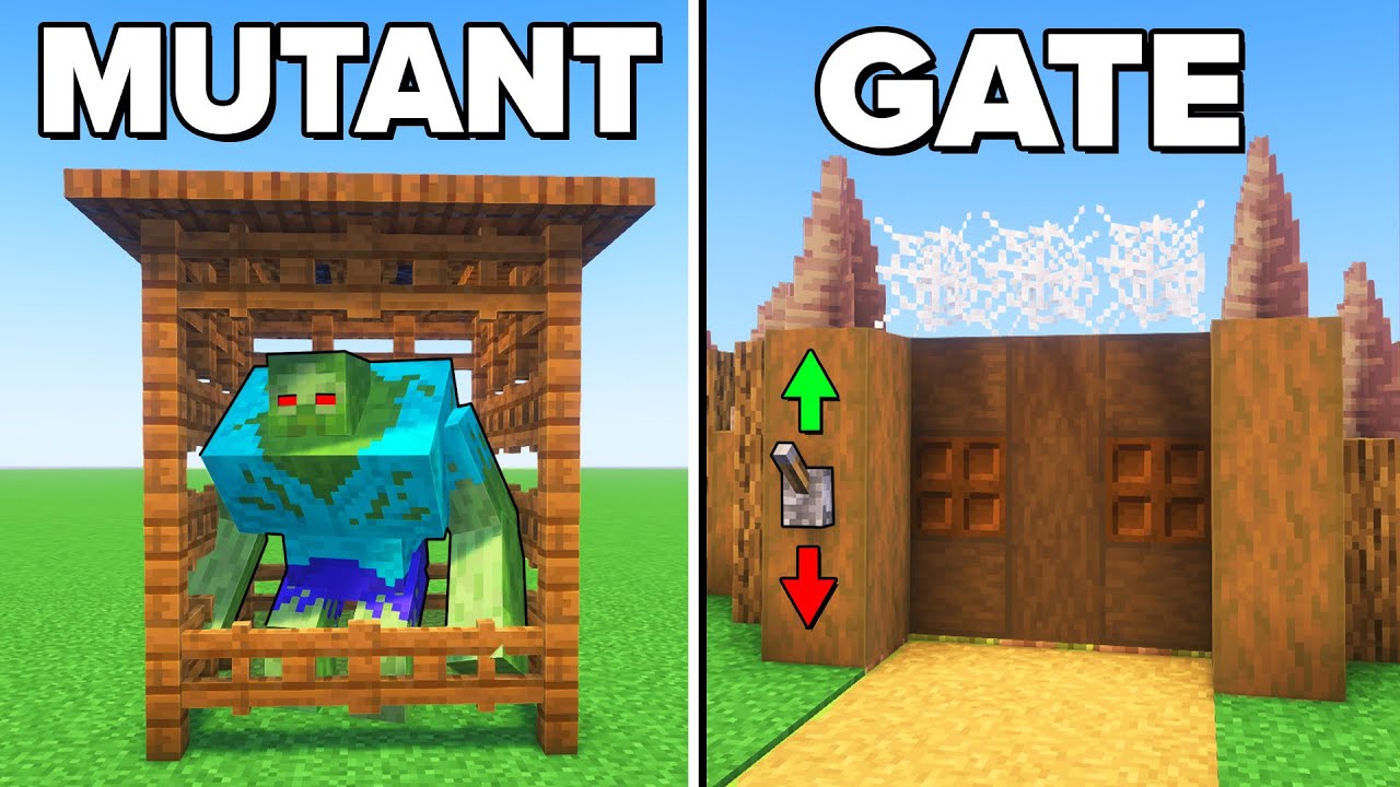 Minecraft: 15+ APOCALYSPE Build Hacks!