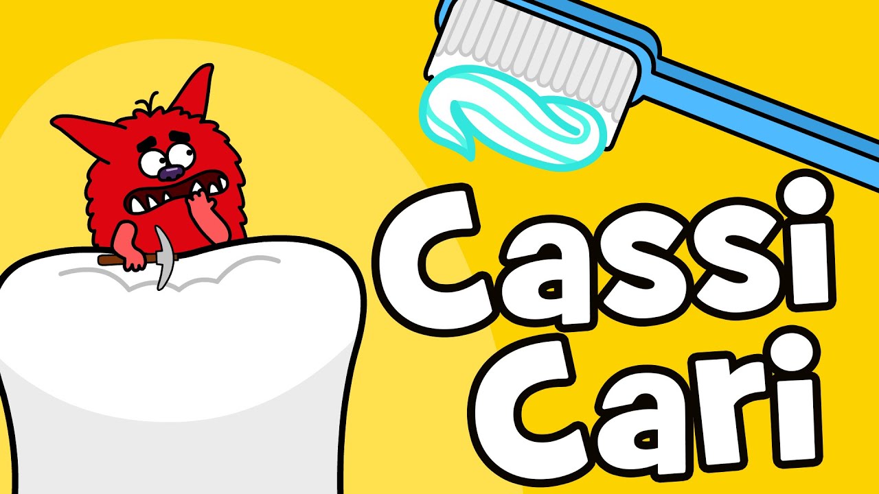 Cassi Cari - La Chanson Pour Se Brosser les Dents 🦷 | Hourra Chansons pour Enfants