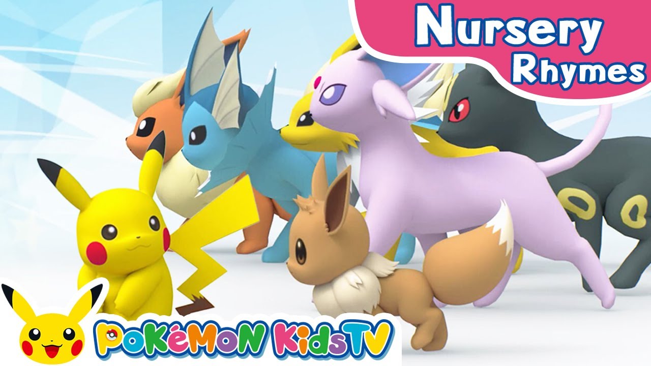 Walking Walking (Eevee ver.) | Kids Pokémon Song 🐾