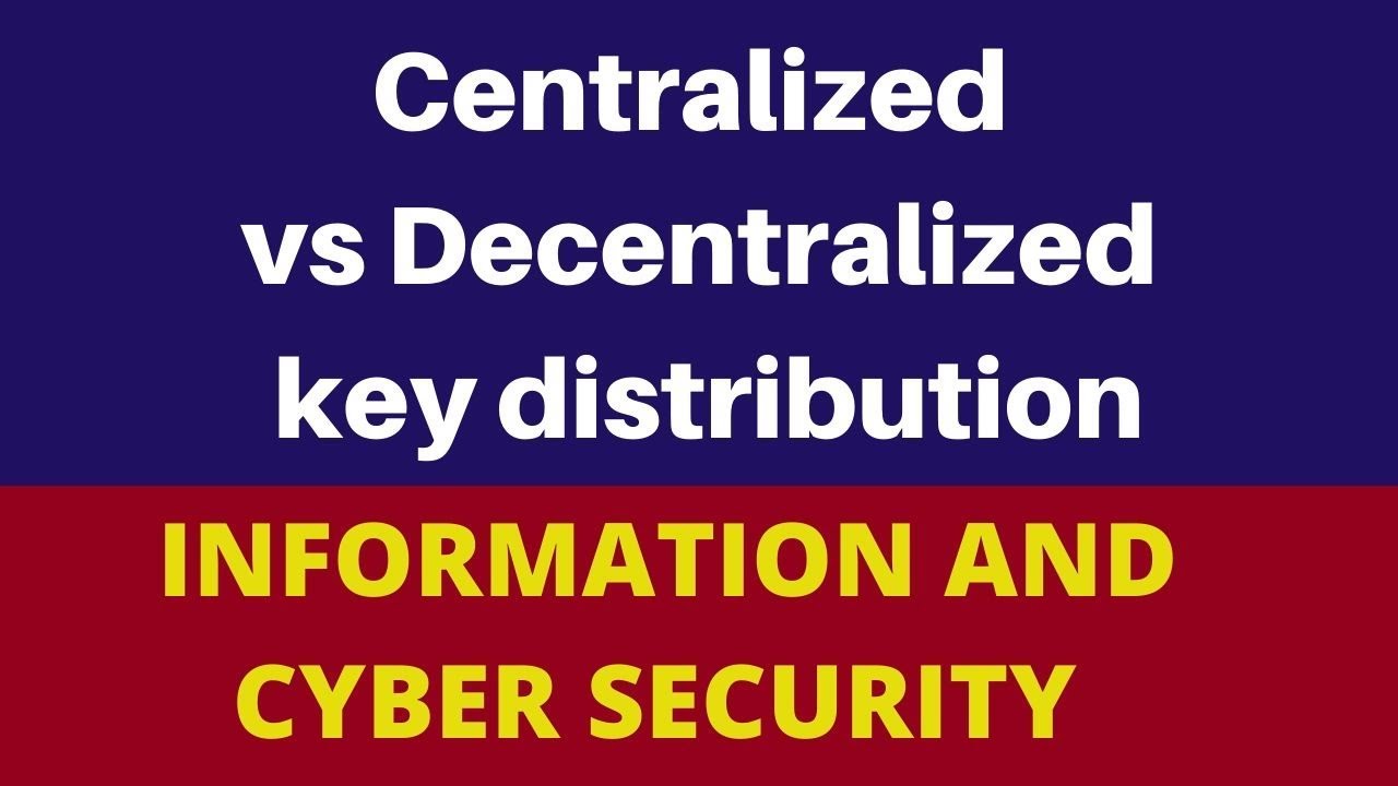 Centralized vs Decentralized Key Distribution Explained in Hindi 🔑