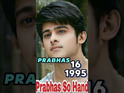 PRABHAS Age Transformation (1979-2025) | Prabhas life evolution journey #prabhas #rebelstarprabhas