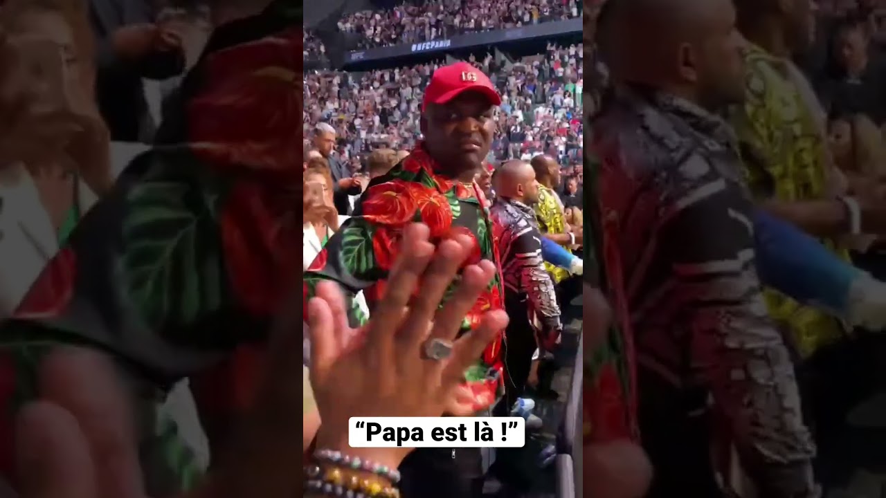 Francis Ngannou réagit à la victoire de Ciryl Gane à l’UFC Paris