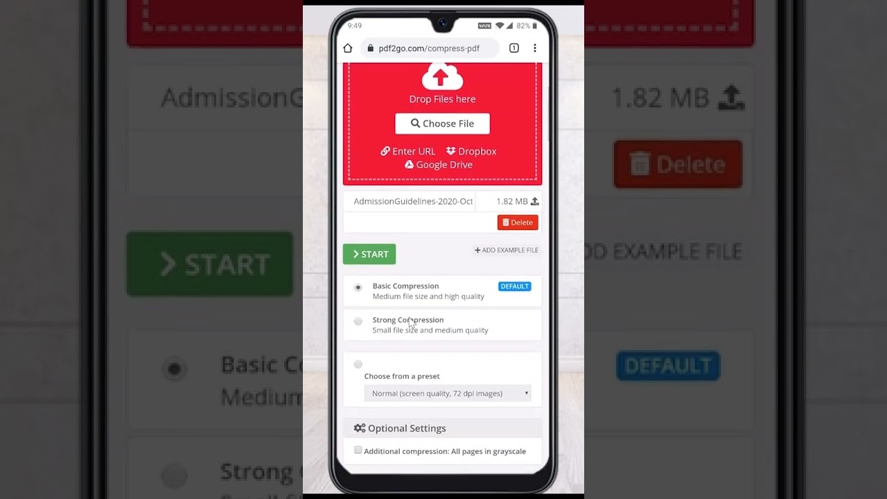 Reduce PDF Size on Mobile Without Quality Loss π±