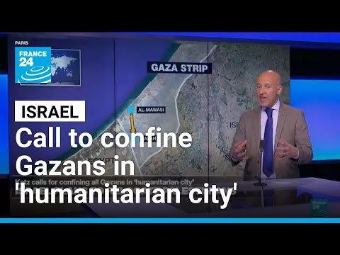 Israel's Katz calls for confining all Gazans in 'humanitarian city' • FRANCE 24 English