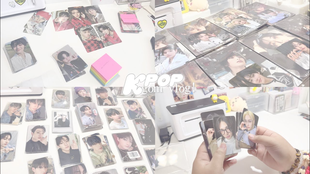 K-pop Group Order Manager Vlog 🎶 | How I Handle 100+ Stray Kids Albums & PCs