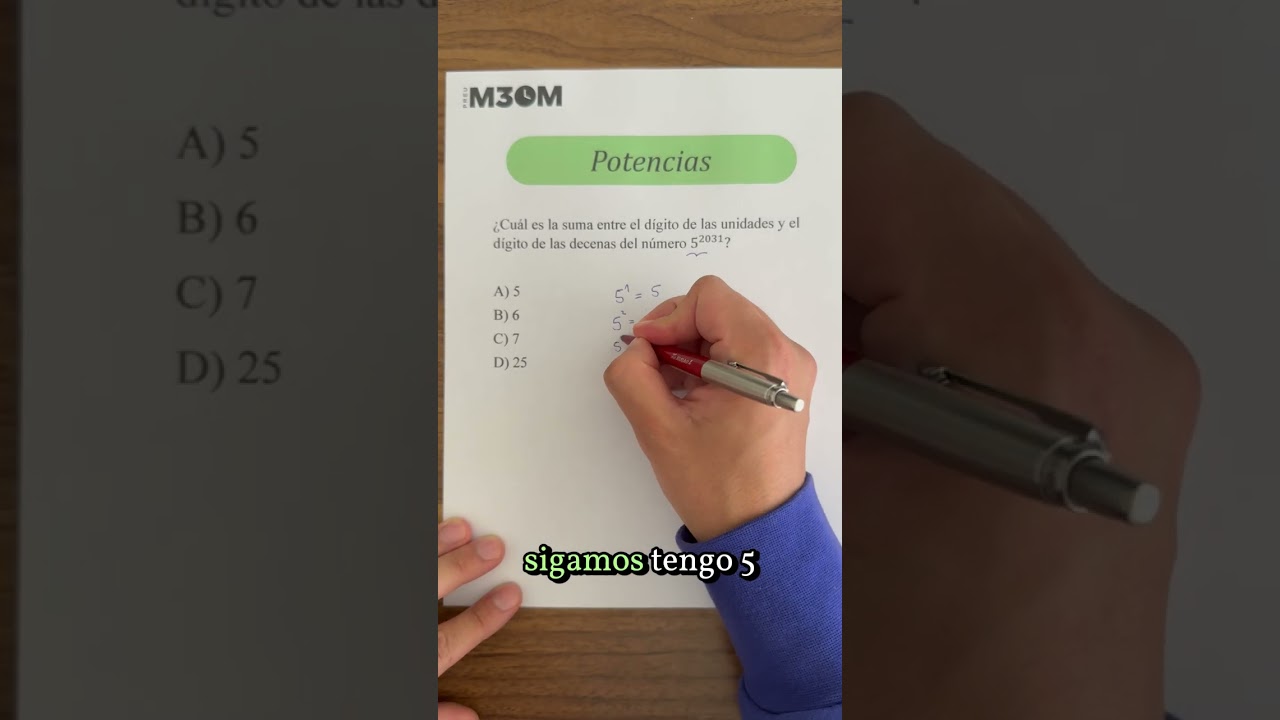 Pregunta clave para la PAES 🚀