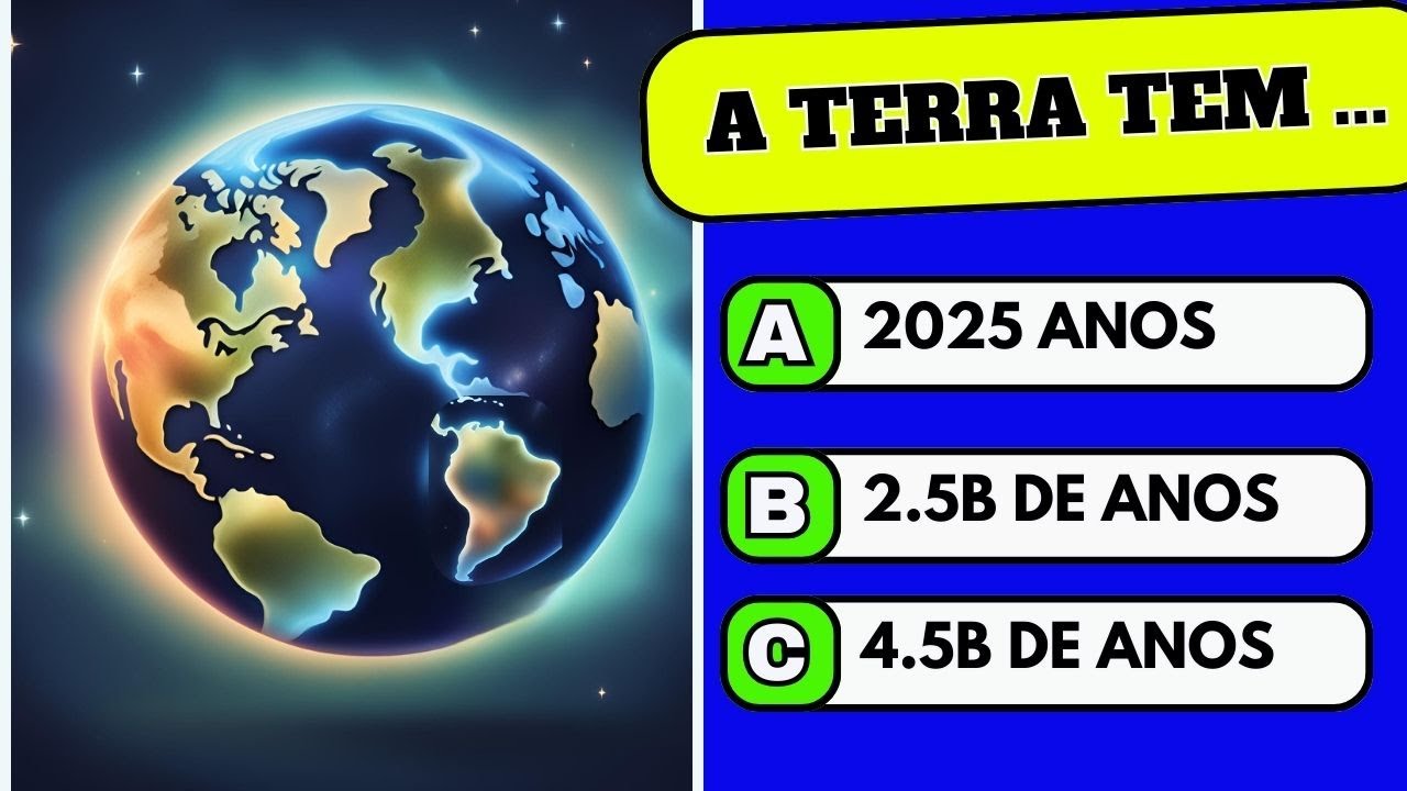 Você é um Gênio? Teste Seus Conhecimentos Gerais e Descubra! 🤓