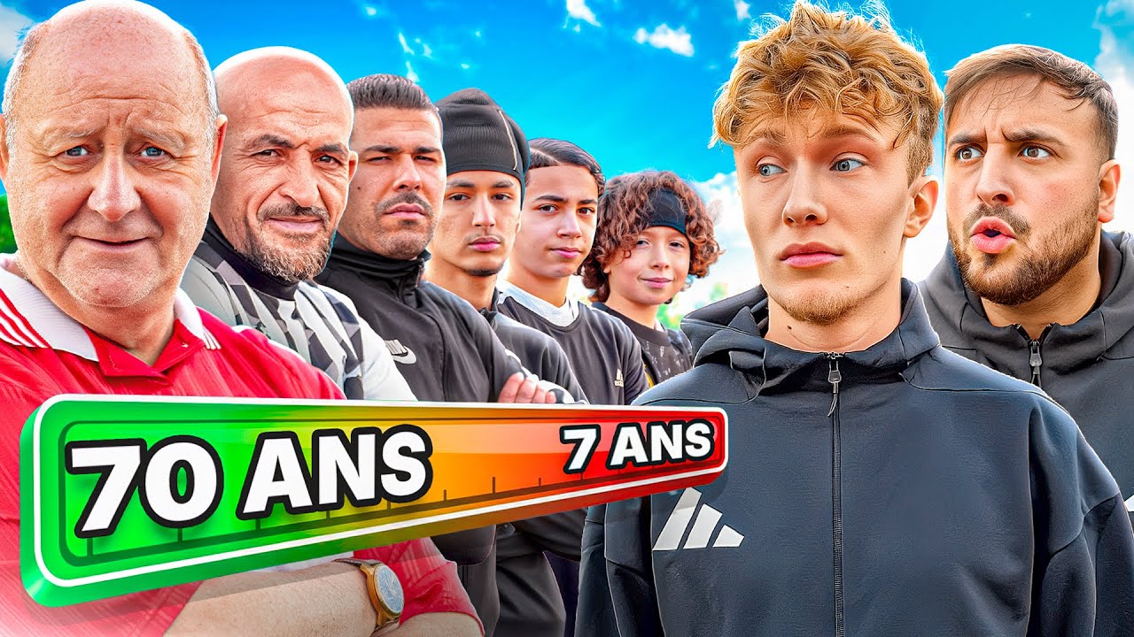 Quelle est la meilleure génération au foot ? ⚽