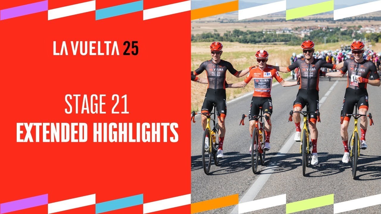La Vuelta 2025 Stage 21 Highlights 🚴‍♂️ | Watch the Exciting Finish