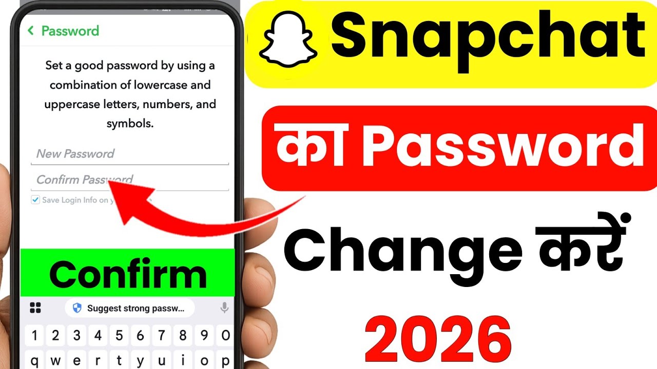 Snapchat ka password kaise change kare | How to change snapchat password change kaise kare