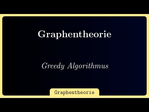 Greedy Algorithmen am Beispiel des Kruskal Algorithmus