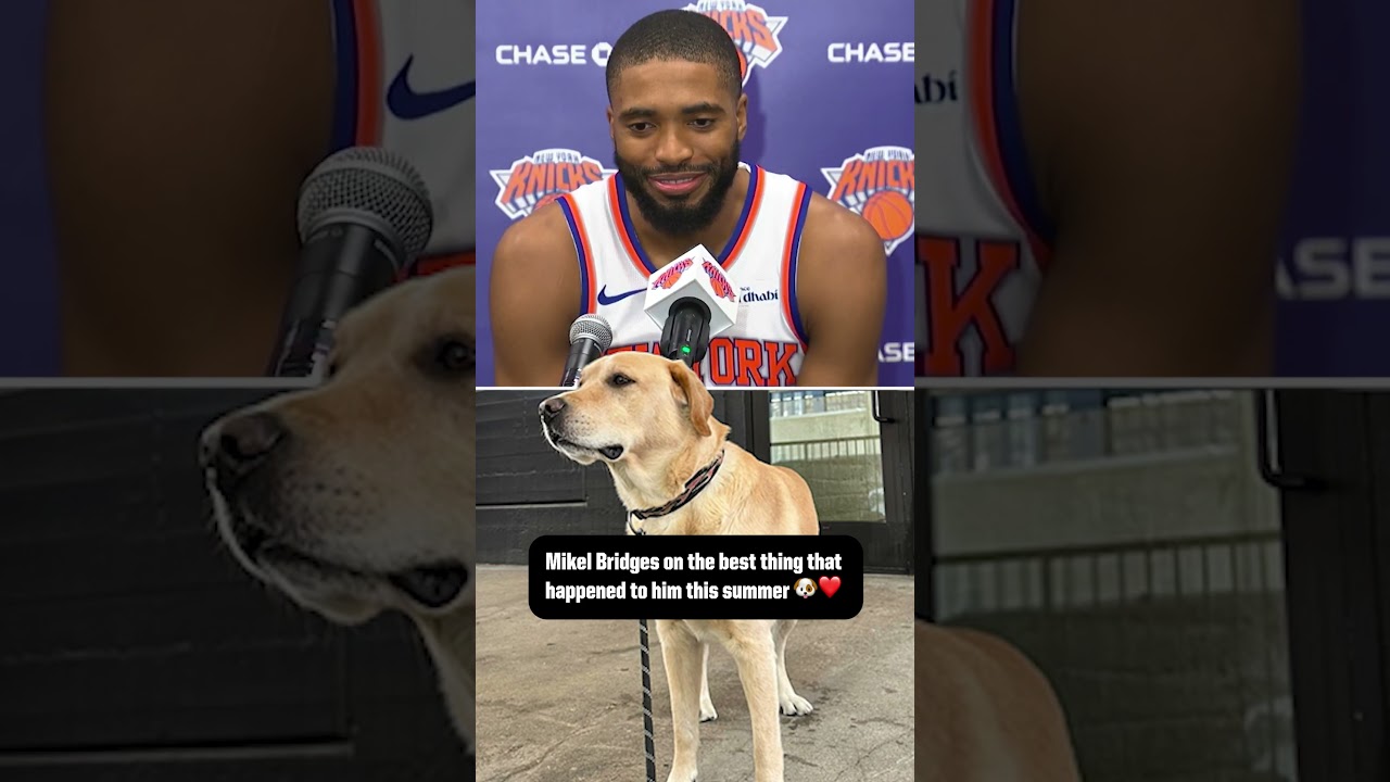 Mikal Bridges Enjoys Heartwarming Offseason with His Dog Sonny πΆ