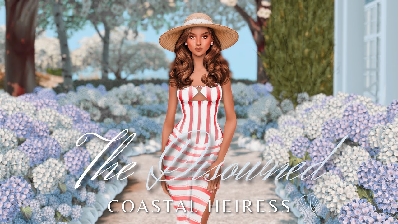 01 Disowned Coastal Heiress’s Rags to Riches Journey in The Sims 4 🌊