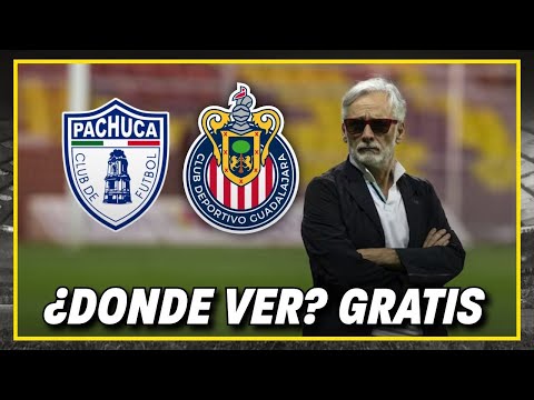 🚨¿Dónde ver GRATIS el Pachuca vs Chivas? | Sí habrá transmisión