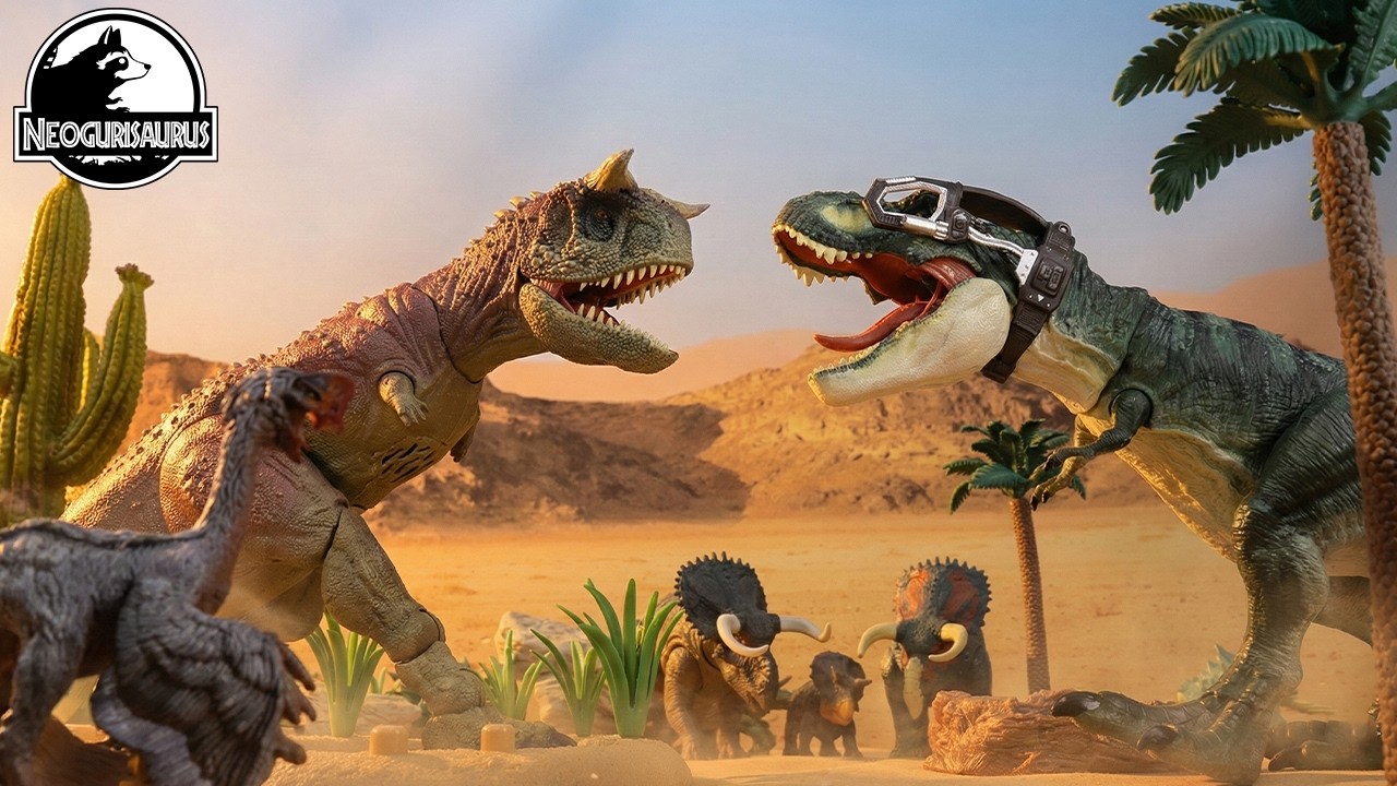 T-Rex vs Carnotaurus: King of the Dinosaurs 🦖