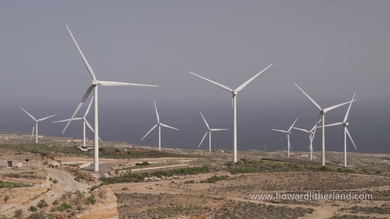 Onshore Windfarm in Tenerife, Canary Islands 🌬️