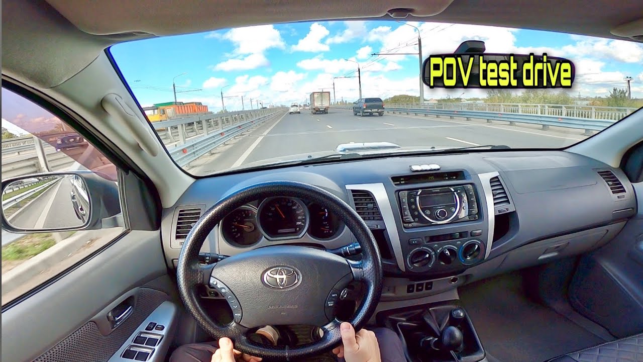 2010 Toyota Hilux D-4D POV Test Drive 🚗
