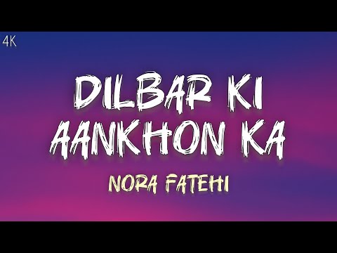 Dilbar Ki Aankhon Ka (LYRICS) | Thamma | Nora F,Ayushmann K, Rashmika M | Sachin-Jigar, Amitabh B