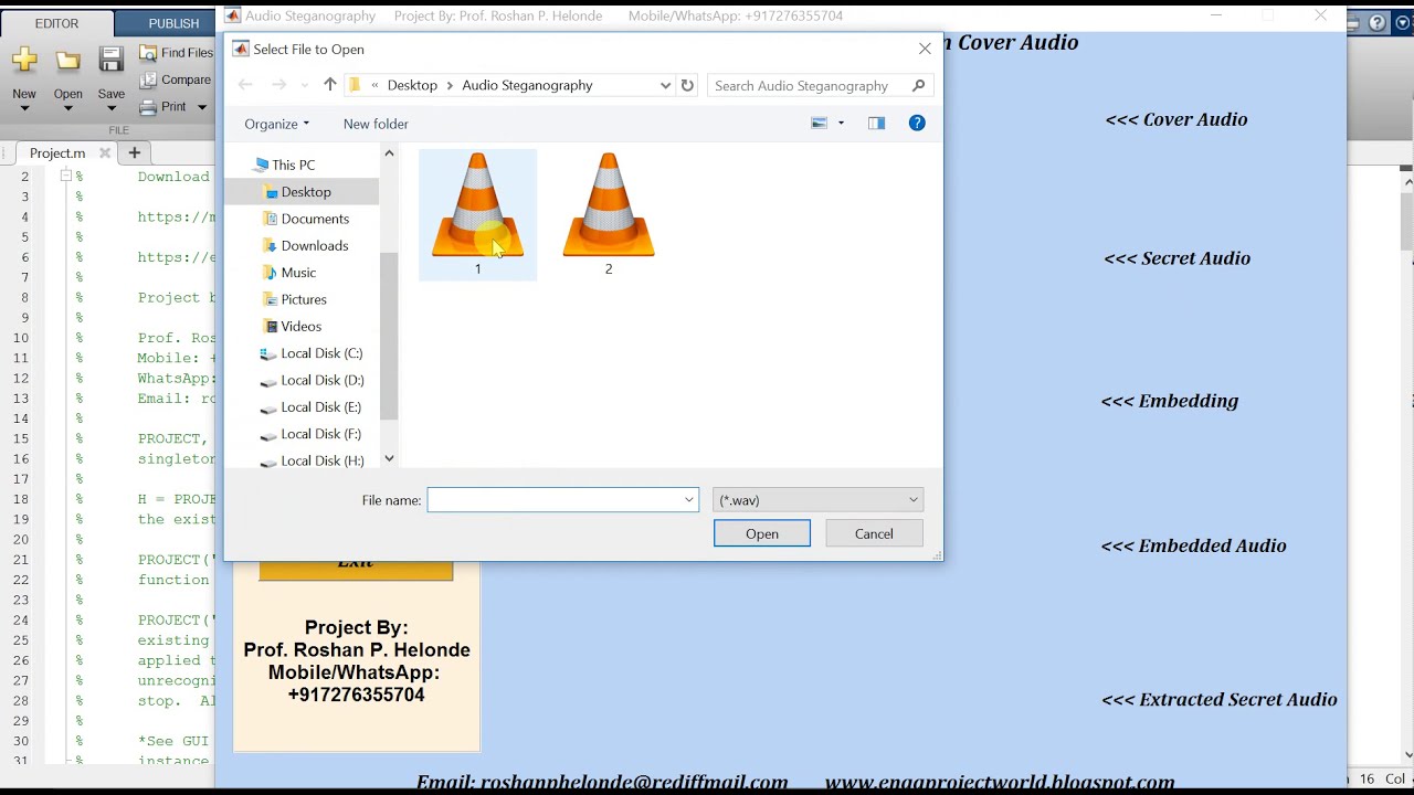 Master Audio Steganography: Hide Secret Audio Files with MATLAB 🚀