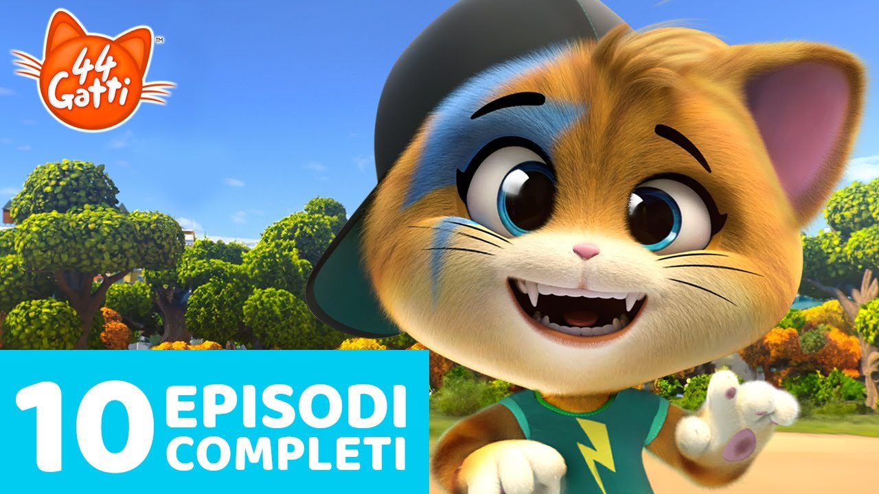 44 Gatti | 10 Episodi Completi 🐈🐾 | Miciovigliosa Compilation | Serie 1