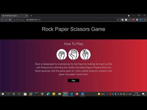 Rock Paper Scissors Game using Deep Learning