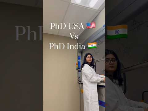Which is better India or USA?#phd #usa #india #shortsvideo #trending #shorts