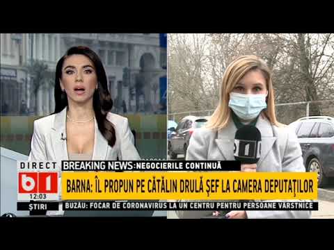 DAN BARNA - UN PAS IN SPATE: IL PROPUN PE CATALIN DRULA SEF LA CAMERA DEPUTATILOR_Stiri b1_15dec2020
