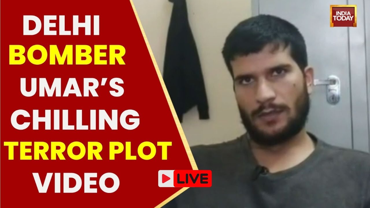 LIVE | Unseen Video: Delhi Bomber Umar Calls Suicide Bombing ‘Misunderstood’ | India Today Exclusive