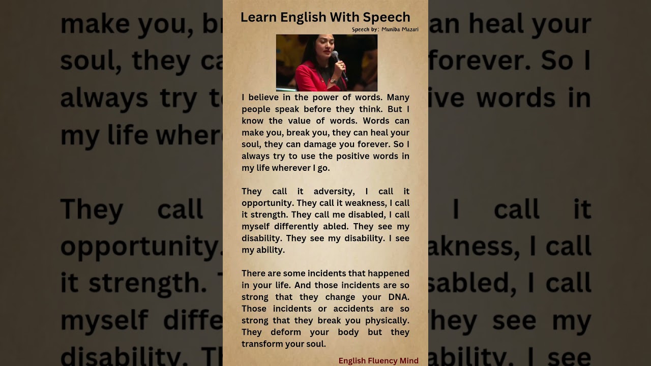 Master English Speaking with Real Speech Practice & Subtitles π€