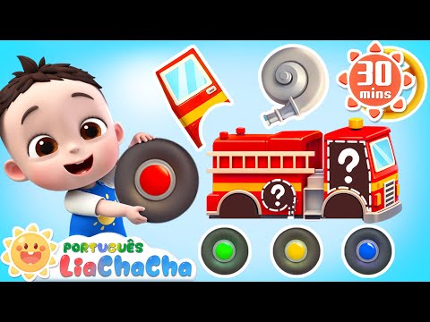 Vamos Brincar de Carrinho | Carro para Crianças | LiaChaCha em Português - Músicas Infantis