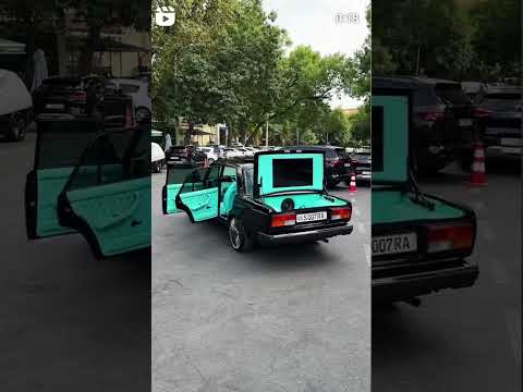 ВАЗ 2107 С САЛОНОМ В СТИЛЕ ТИФФАНИ😁👍#ваз2107 #семёрка #vaz2107 #ретро #классика #жигули #shorts