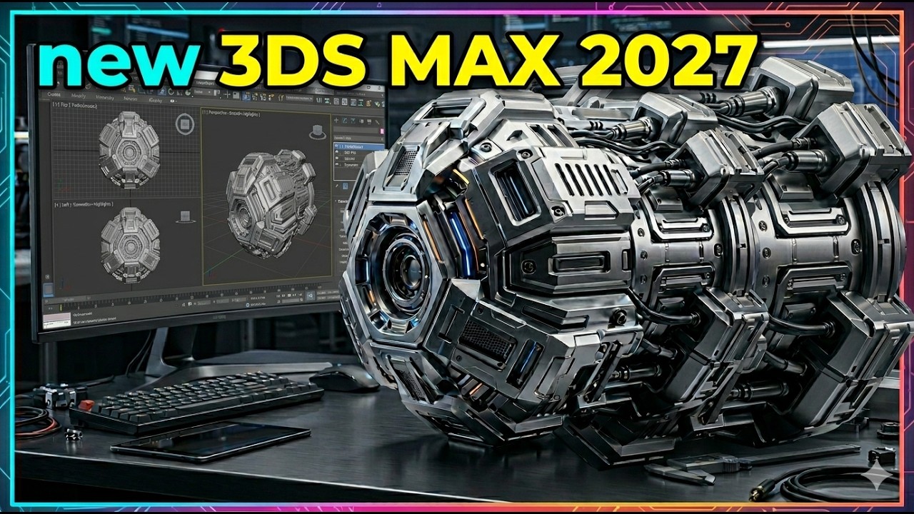 3ds Max 2027 & Tyflow 2.0: New Features & Free Scripts
