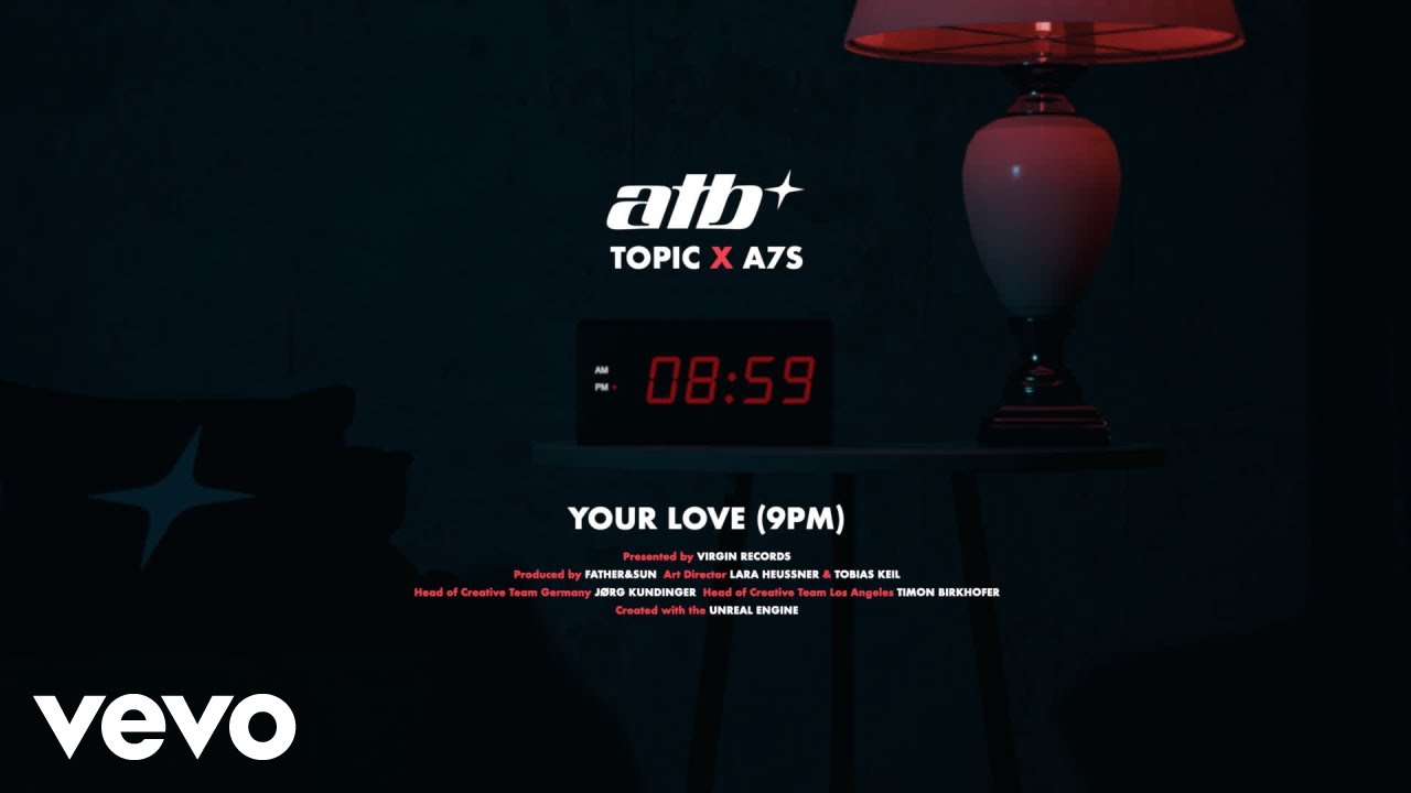 ATB, Topic & A7S Release 'Your Love (9PM)' πΆ