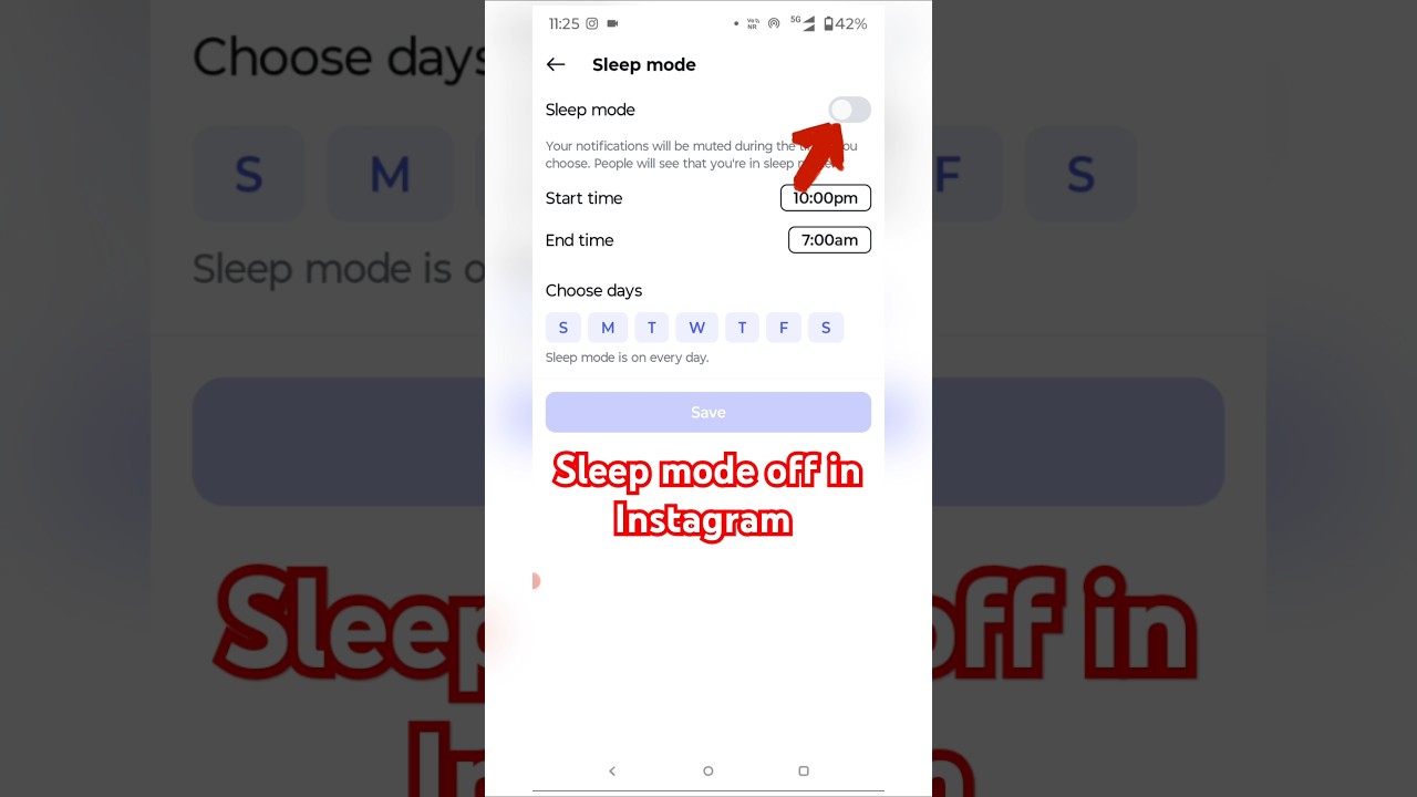 Disable Instagram Sleep Mode Easily