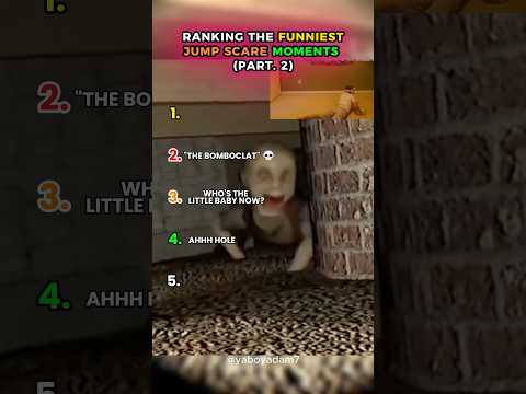 Ranking the Funniest Jump Scare Reactions in Horror Games, PART 2! (Best of the Best 😭💀)