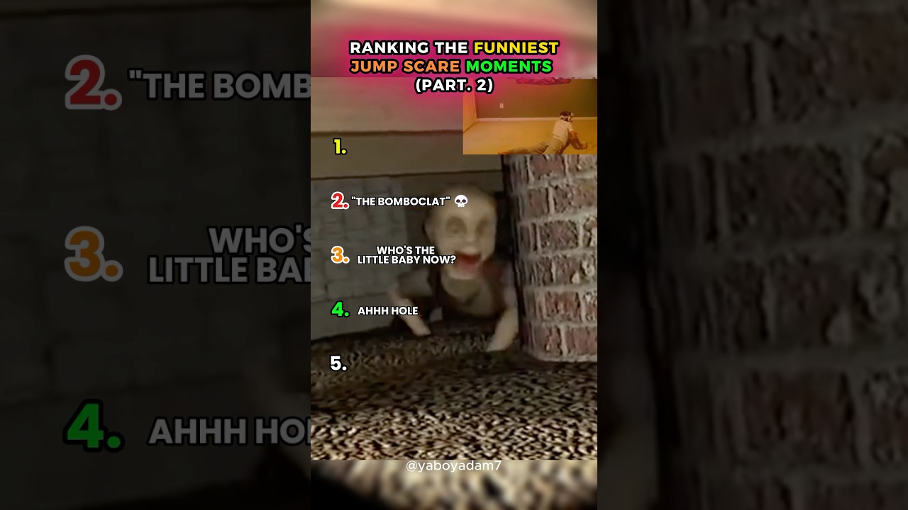 Top 10 Hilarious Jump Scare Reactions in Horror Games, Part 2! ๐๐