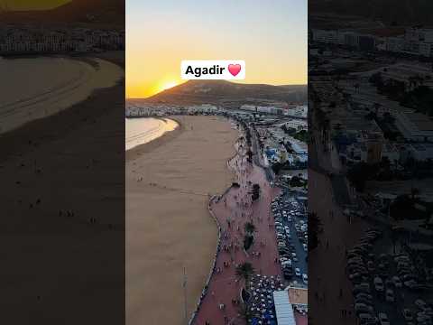 Agadir Morocco 2025 / #agadir #surfbeach #travel #sunset #summerbeach #agadirbeach #explore #sunset